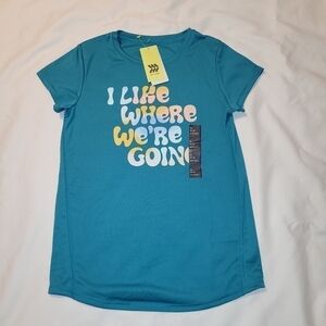 Girl's Short Sleeve Moisture Wicking T-Shirt